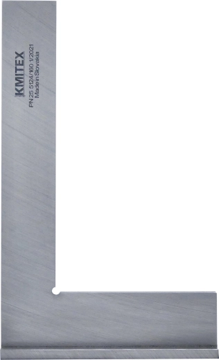 Équerre de mécanicien avec talon 100 × 63 mm KMITEX