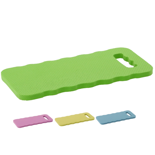 Coussin à genoux en mousse 39 × 17 × 1,8 cm – assortiment de couleurs