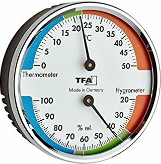 Thermomètre analogique avec hygromètre TFA