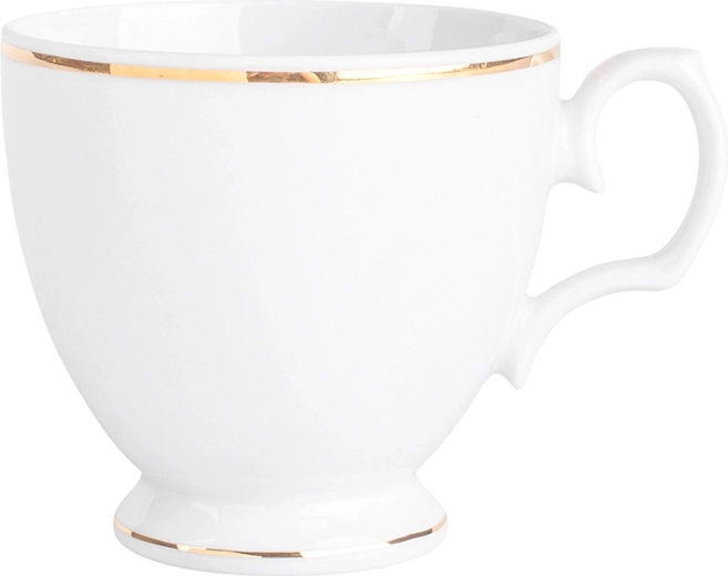 MariaPaula Classique – Ligne dorée, tasse à café 220 ml