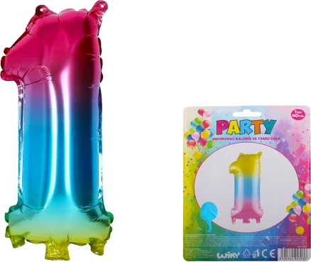 Ballon gonflable arc-en-ciel numéro 1