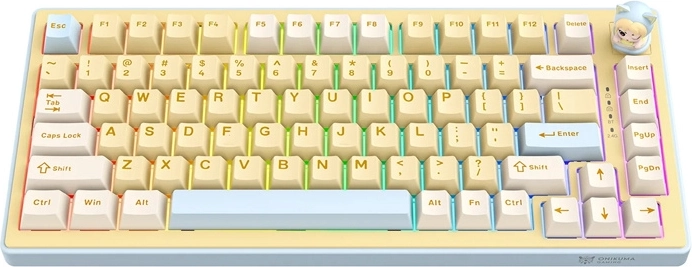 Clavier gaming Onikuma MT707 jaune