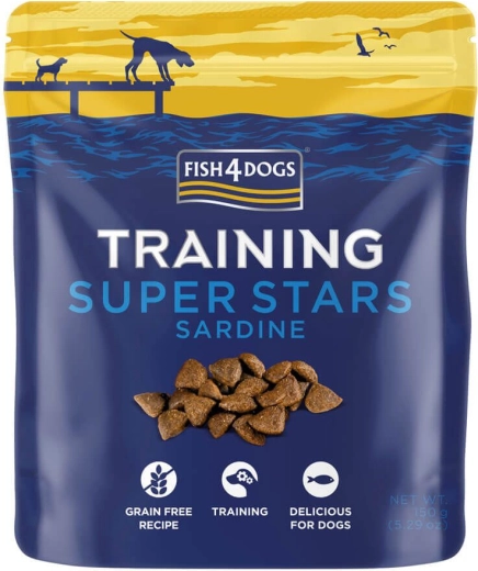 Friandises pour chiens Sardine Training 150 g de Fish4Dogs