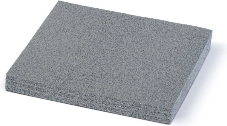 Insert en mousse pour valise 30,5 × 28,5 × 3 cm – gris