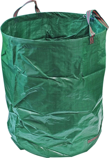 Corbeille pliante pour déchets de jardin 120 l, vert