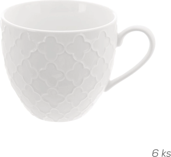 Tasses en porcelaine Whiteline 0,25 l (6 pcs)