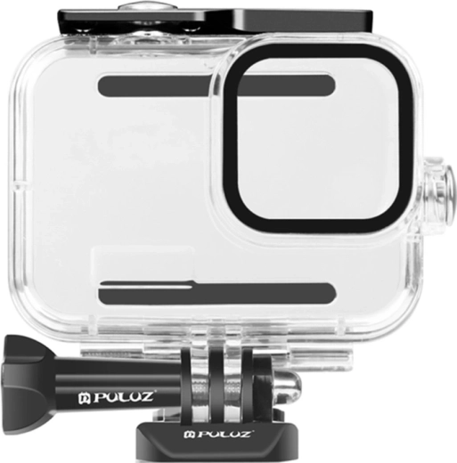 Boîtier étanche Puluz pour GoPro Hero13 Black / Hero12 Black / Hero11 Black / Hero10 Black / Hero9 Black
