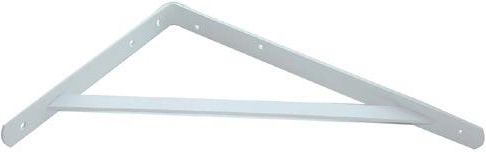 Étagère à consoles murales blanche – console porteuse pour charges lourdes