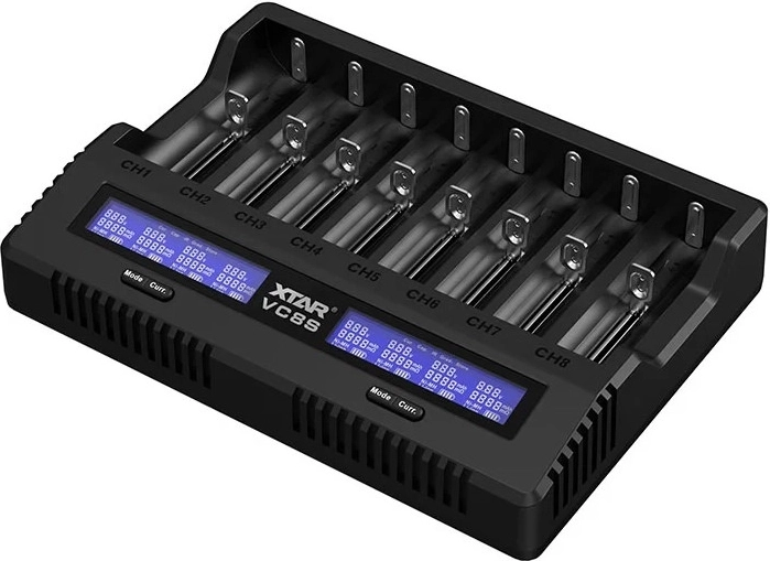 Chargeur d’accumulateurs XTAR VC8S