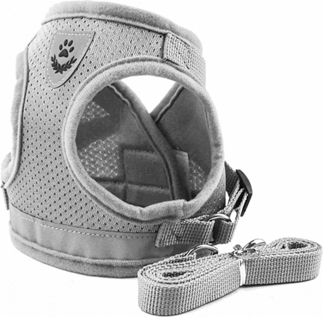Harnais antistress pour chats avec laisse