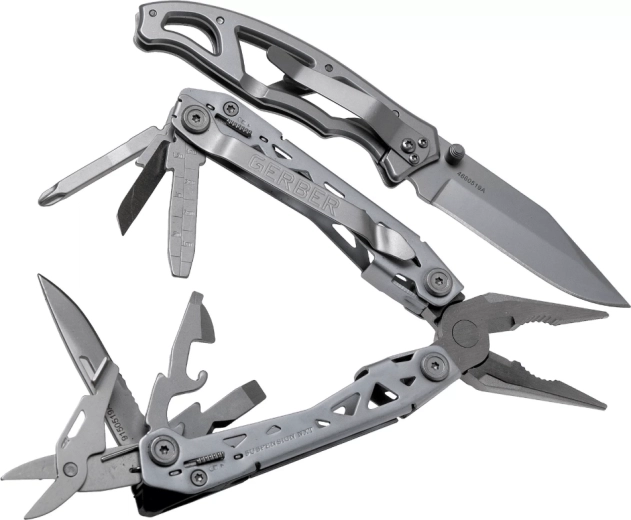 Gerber set Suspension NXT et Paraframe – pince multifonction (15 fonctions) et couteau de poche