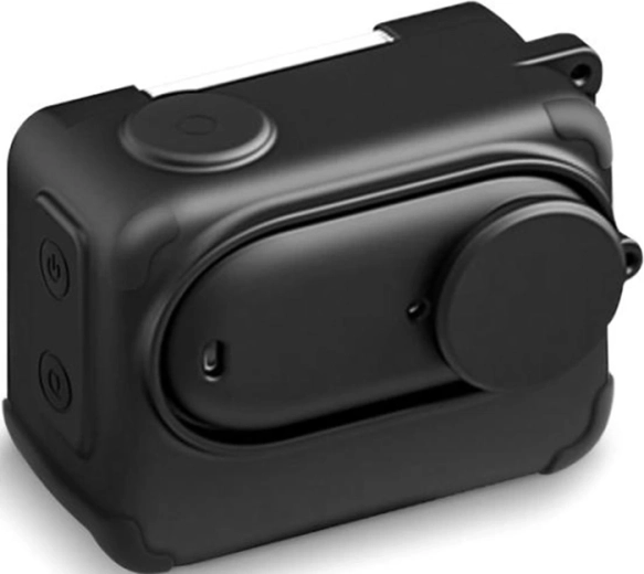 Coque en silicone Puluz pour Insta360 GO 3S noire - 1 pièce