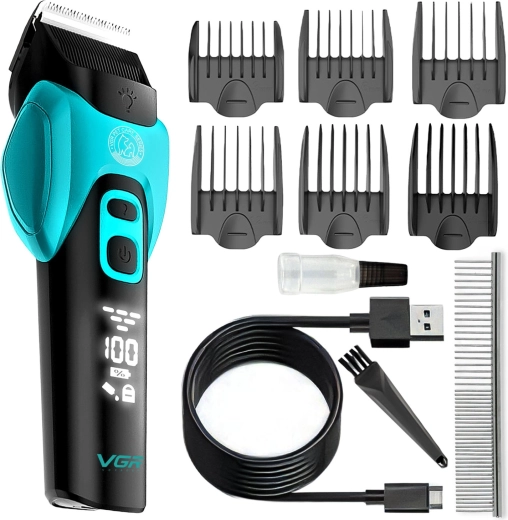 VGR Procut silent 5v1 tondeuse sans fil pour animaux v-208 - 1 pièce
