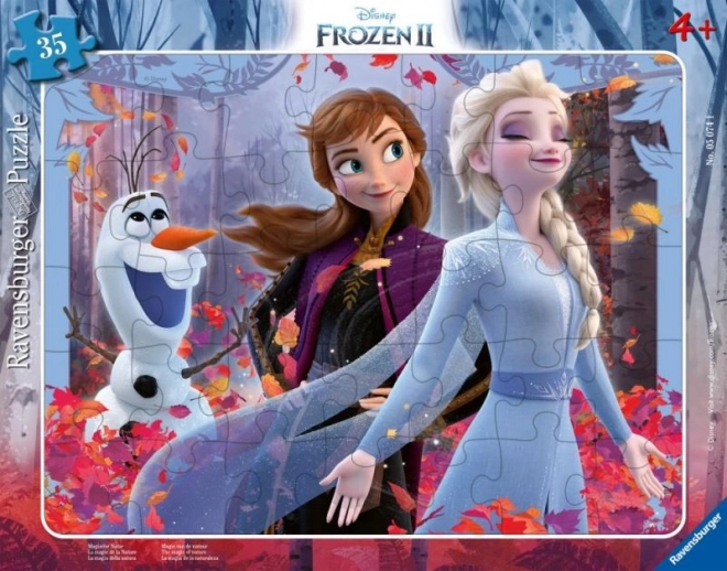 Puzzle Disney : La Reine des neiges 2 - 35 pièces