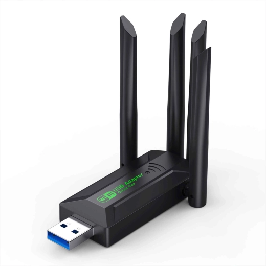 Adaptateur Wi‑Fi USB double bande 1300 Mb/s USB 3.0 BW01 - 1 pièce