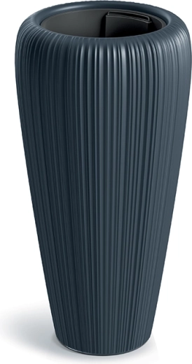 Pot de fleurs Orobo 39,5 cm anthracite