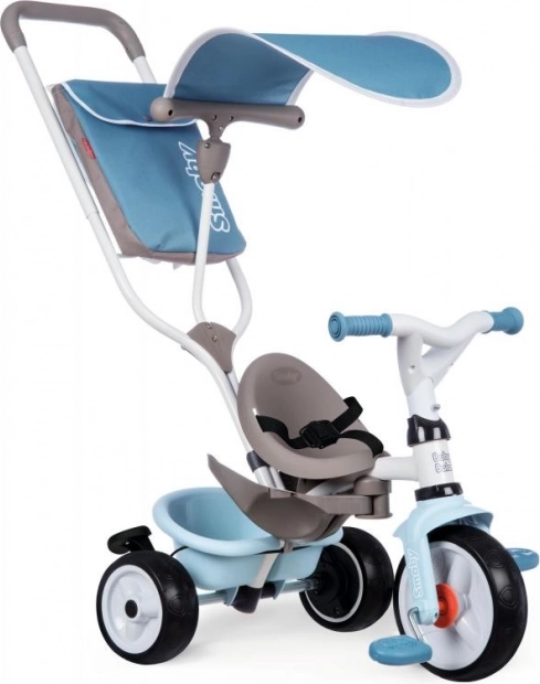 SMOBY tricycle 3-en-1 Baby Balade Plus bleu