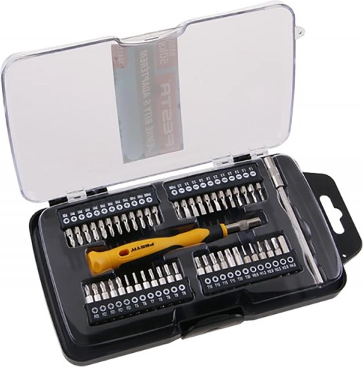 Jeu d’embouts avec adaptateur 50 pièces FESTA