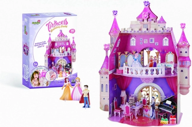 Puzzle 3D Anniversaire de la princesse