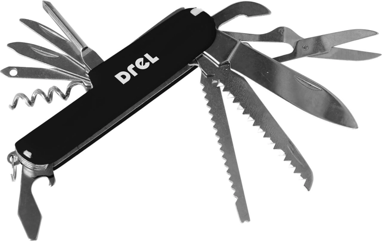 Couteau de poche multifonction 13 fonctions