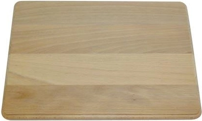 Planche à découper en bois de hêtre 45 × 30 × 1,9 cm, huilée