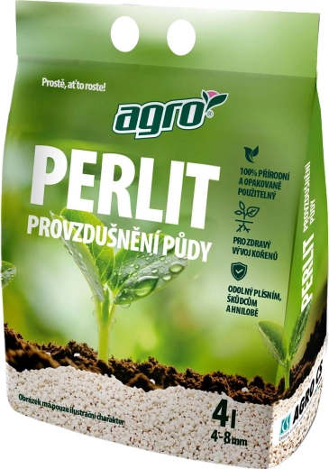 Perlite pour la culture des plantes 4 l AGRO
