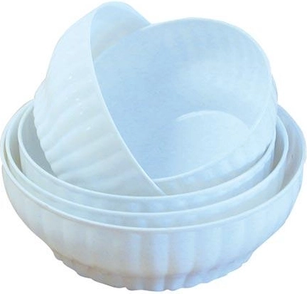 Set de 5 saladiers/pétrins, assortiment de couleurs (18–26 cm)