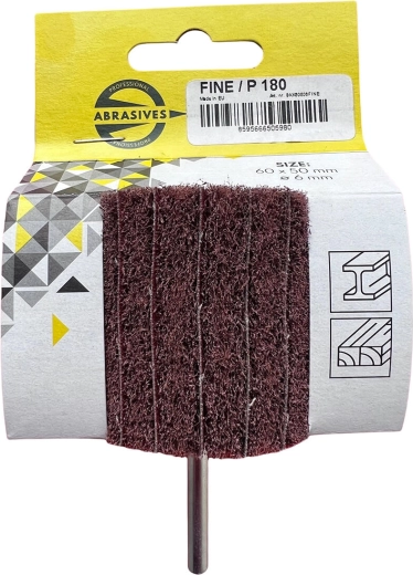 Disque à lamelles sur tige combiné 50 × 30 × 6 mm – fin