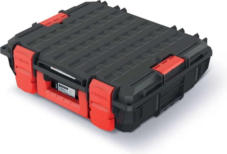 Mallette à outils C Block 45 × 38 × 13,5 cm, noire