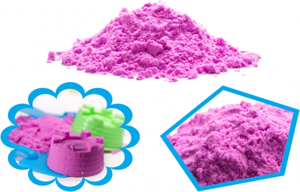 Sable cinétique magique pour enfants 1 kg – Violet