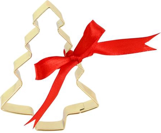 Emporte-pièce pour biscuits sapin doré 7 cm