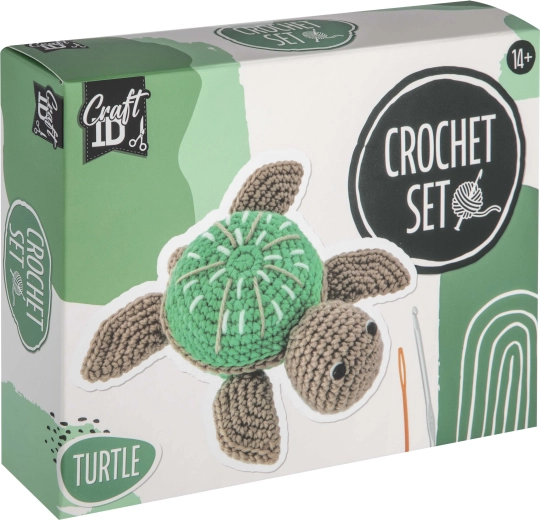 Kit créatif de crochet – tortue 16 cm