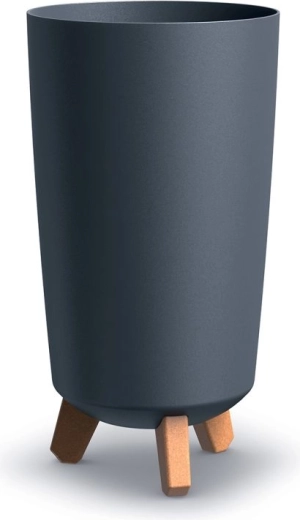 Cache-pot Gracia Tubus Slim 19,5 cm anthracite