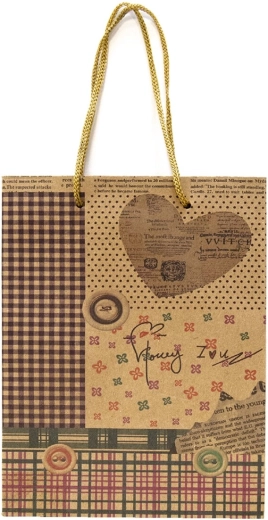 Sac cadeau Love 15 × 6 × 20 cm