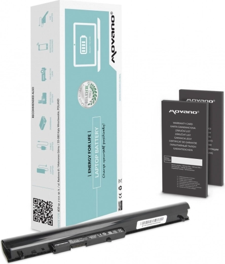 Batterie Movano pour ordinateurs portables HP OA04 (HSTNN-LB5S) 2200 mAh 32 Wh
