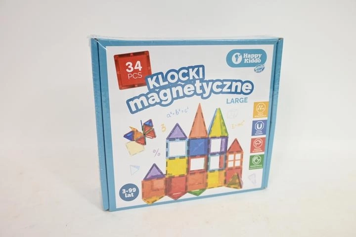 Blocs de construction magnétiques SmilyPlay – 34 pièces