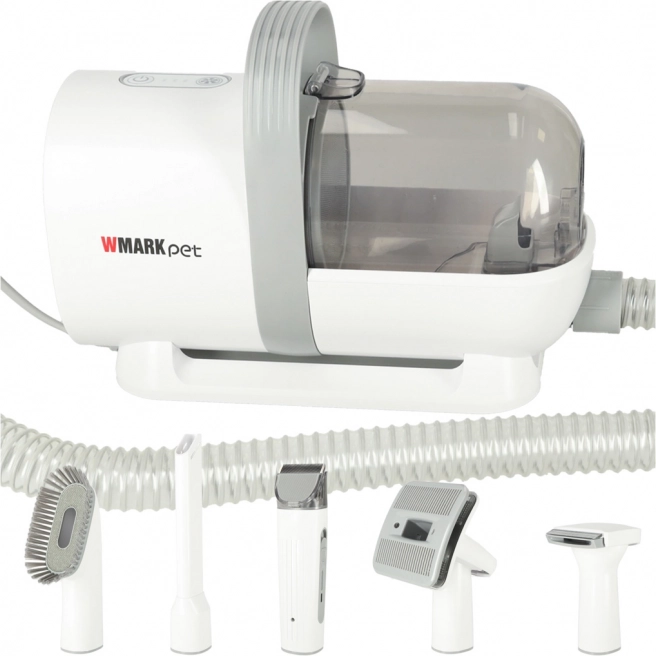 Aspirateur pour poils d’animaux WMARK Pet avec kit de toilettage