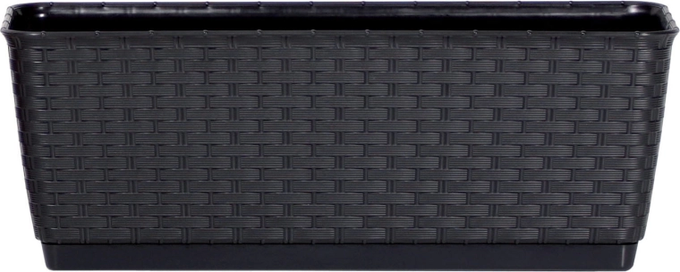 Jardinière avec soucoupe Ratolla P 30 cm anthracite