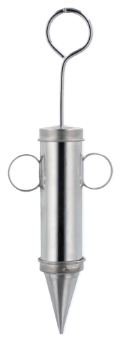 Décorateur de pâtisserie en métal avec 4 douilles