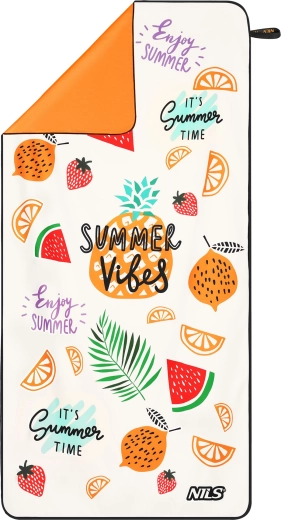 Serviette à séchage rapide en microfibre NILS Camp Summer