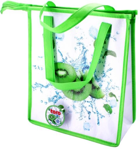 Sac isotherme à fermeture éclair TORO kiwi 32 × 27 × 13 cm