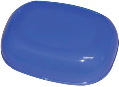 Boîte à savon ovale 11 × 8 cm, plastique, assortiment de couleurs