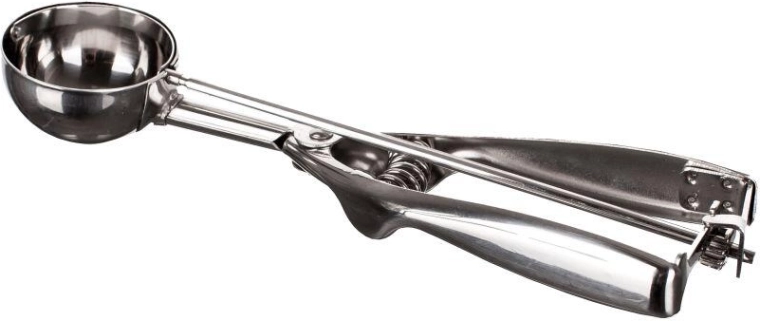 Distributeur de glace Culinaria en acier inoxydable