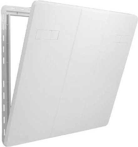 Trappe de visite 400 × 600 mm plastique blanc