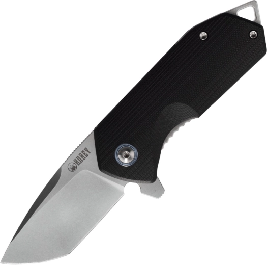 Kubey Campe Nest couteau de poche 6 cm, noir, G10