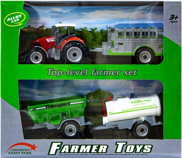 Tracteur avec remorques interchangeables - 1 pièce