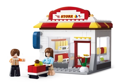 Sluban Town Business street M38-B0571 Magasin