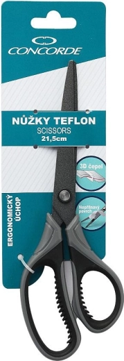 Ciseaux CONCORDE avec revêtement téflon 21,5 cm