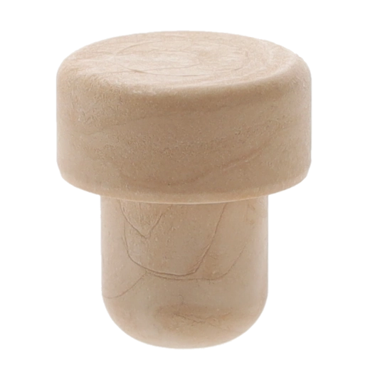 Bouchon synthétique « grzybek » D19 pour vin et liqueurs