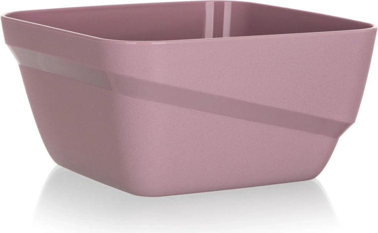 Bol en plastique Culinaria 0,6 l, rose, 11,5 × 11,5 cm